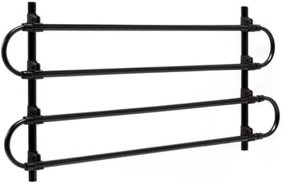 Aura® Hondenrek auto - Autorek Hond - Auto Afscheiding – Zwart - 83cm x 5cm x 40cm