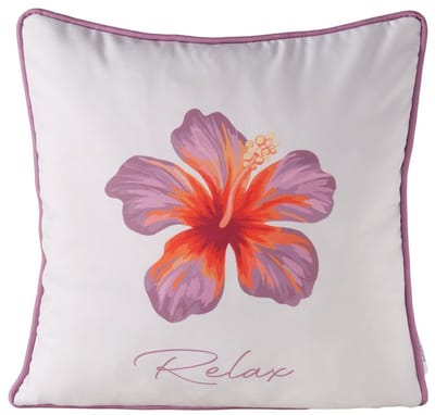 Boltze - Kussen - Sierkussen - Outdoor - Indoor - Hibiscus - 45x45 cm - voor Binnen & Buiten