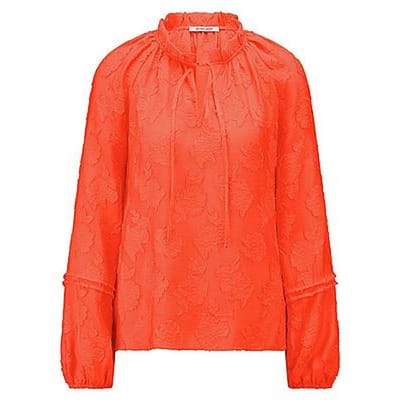 Blouse Van Peter Hahn rood