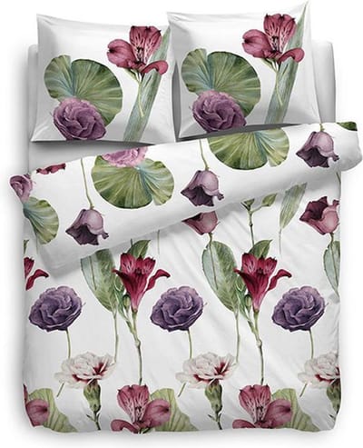Heckett & Lane Erica Dekbedovertrek - Tweepersoons - 200x200/220 cm - Multi