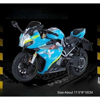 1:12 1199 Lente Bries 250 Sr Motorfiets Modellen Auto's Legering Diecast Speelgoed Licht Muziek Wielen Draaiende Motorfietsen Voertuig Kinderen Cadeaus