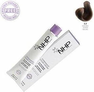 NHP CREMA COLORANTE SENZA AMMONIACA PER TUTTI I CAPELLI 7/7 BIONDO SABBIA 100 ML