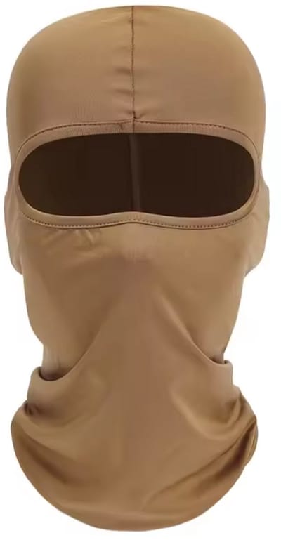 New Age Devi - Bivakmuts Balaclava - Nekwarmer - Ski Snowboard - Motorrijden - Gezichtsmasker - Bruin