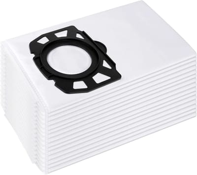 15 stuks stofzuigerzakken voor kärcher 2.863-006.0 fleece filter zak 487 vervanging zak wd4 wd5 wd6 wd5p wd6p premium mv4 mv5 mv6 zak filter zakken nat & droog stofzuiger stofzak zakken