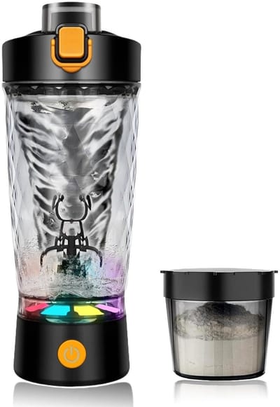Dailygoods - Eiwitshaker met Elektrische Mixer, 650 ml, USB-C Oplaadbaar