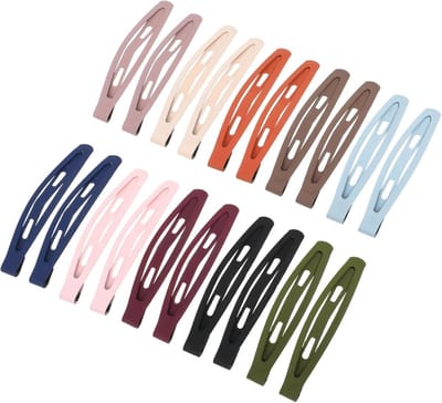 20 Stuks Haarspelden Accessoires voor Vrouwen - Antislip Metalen Clips voor Korte en Pony Kapsels