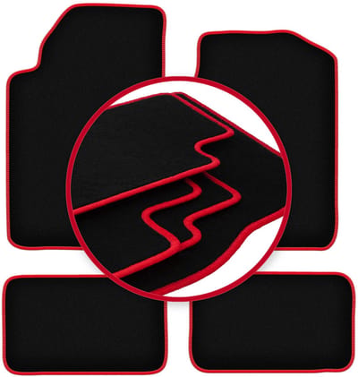 CARLUX-RED automatten voor: Chrysler 300M sedan (1998-2004)