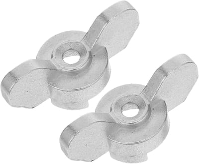 Radiatorknop - Verwarmingsklep hendel - Verwarming regelen - Slijtvaste materialen - 2 stuks - Zwart