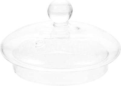 Glazen theepot deksel vervangend deksel voor theepot met handvat, accessoires voor glazen theepot en theeketel