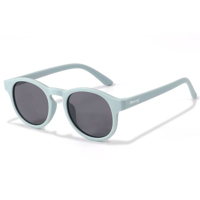 Maesy Kinder Zonnebril Novi - 6 t/m 12 jaar - Flexibel - UV400 Bescherming - Zonnebril Kind - Licht Blauw