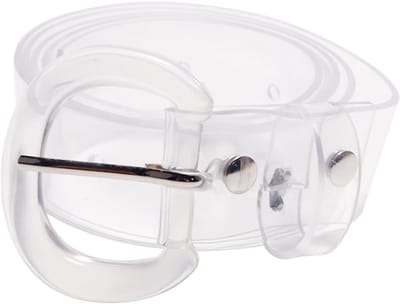 riem voor vrouwen Transparante PVC tailleband Brede tailleband Casual jurk Accessoire voor vrouwen Rok Broek Jurk