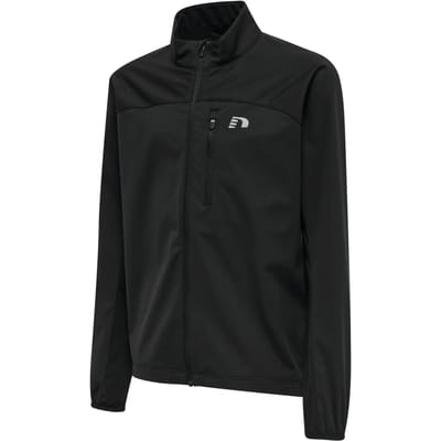 Newline Core Cross Jacket kinderen - sportjas - zwart - maat 128