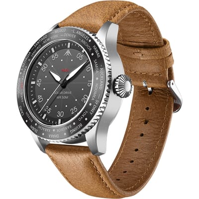 North Edge Mach Horloge Pilotenhorloge Zonne-energie Horloge voor Heren 50M Waterdicht Chronograaf Nachtzicht Gaat tot 180