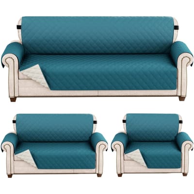 Housse de canapé imperméable matelassée anti-usure pour chien, animal de compagnie, enfants, fauteuil inclinable, meubles 1/2/3/4 places 1 Seater