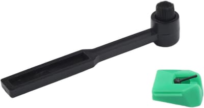 Vervangende Naald - Stylus Naald - Vinyl Luisteren - Conische Naald - 5 x 2 x 2 cm - Groen