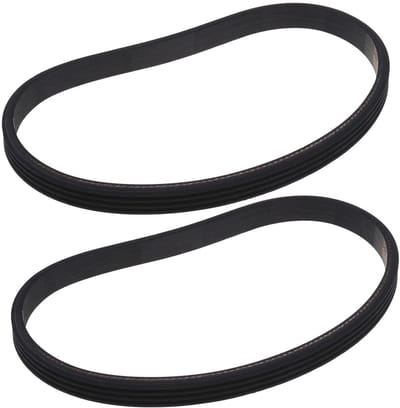 Dailygoods- Stofzuiger Riem Vervanging - 2x Aandrijfriem - Rubber - Slijtvast - Gesloten Loop - 228mm Omtrek - Stofzuigeronderdeel