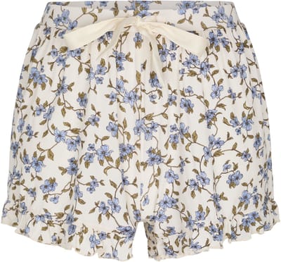 Hunkemöller Jersey Ruffled Shorts Wit