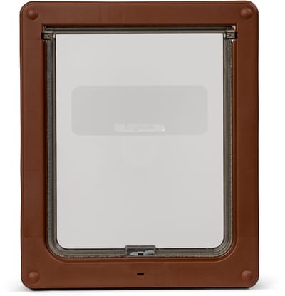 Dog Mate 215B Medium hondenluik 29 cm x 35 cm — bruin