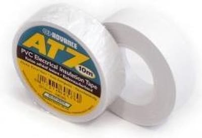 Advance AT7 PVC tape 19mm x 20m Wit