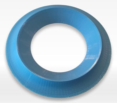 Detector Cover - Decoratieve Ring - Veiligheid Verbeteren - Eenvoudige Installatie - 10x10cm - Wit