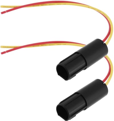 Dailygoods - Set van 2 Waterdichte Connectoren voor Auto Mistlampen