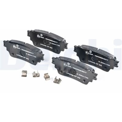 Remblokset DELPHI LP3408, achter