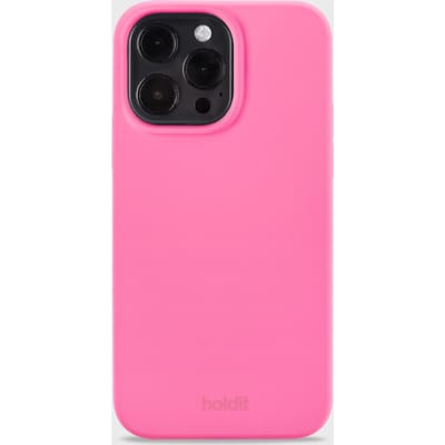 Phone Case Silicone Bright Pink iPhone 14 Pro Max