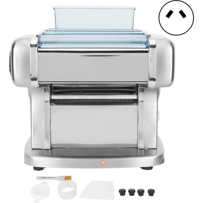 Elektrische Noedelmachine met 4 Messen Volautomatische Pastadeeg Knedingsmachine white