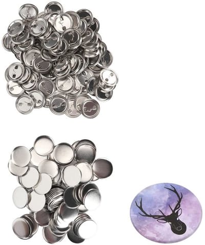 Store_7 - Lege Knoop - DIY Badge Knop - Metaal - Ronde Speld