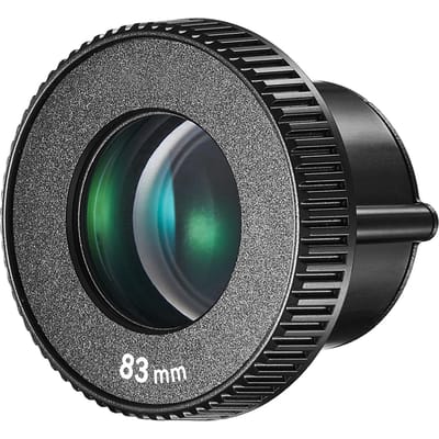 Godox AK-R23 speciale projectielens 83 mm brandpuntsafstand voor Godox AK-R21 cameraflitsprojector 83mm