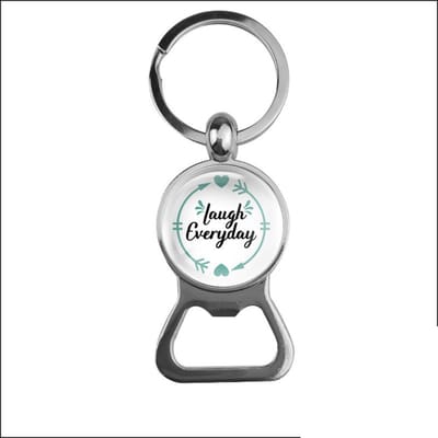 Bieropener Glas - Laugh Everyday