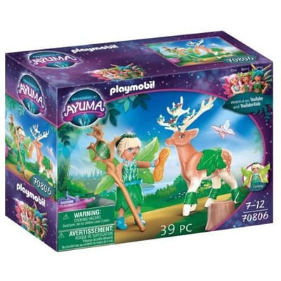 PLAYMOBIL Adventures of Ayuma Forest Fairy met totemdier - 70806
