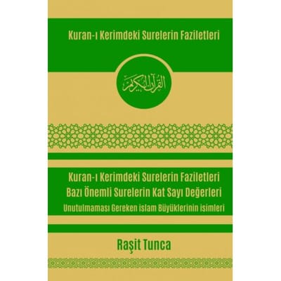 Kuran- Sayı Değerleri - Raşit Tunca
