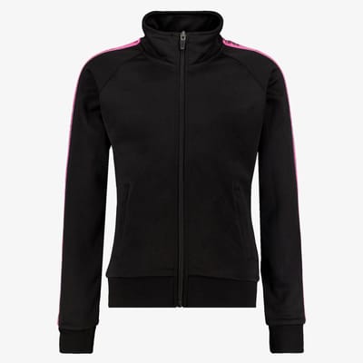 Osaga meisje trainingsvest zwart roze - Maat 116