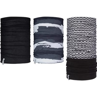 Avento Colsjaal Set Heren - Active - 3 St - Zwart/Antraciet/Wit