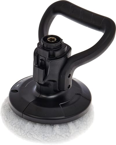 Buffer Opzetstuk - Poets Hulpstuk - Auto Polijsten - Willekeurige Beweging - 20.32 x 16.51 cm - Zwart
