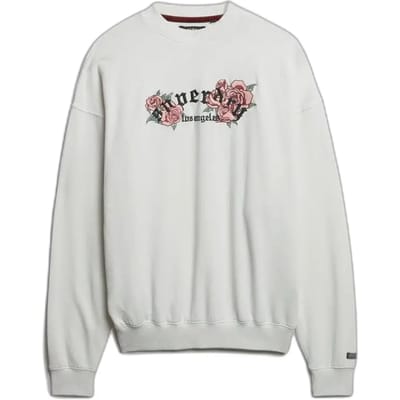 Damesoversized sweatshirt Superdry Night Garden