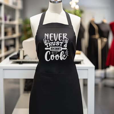 Verstelbaar kookschort, unisex, met 2 Zakken Vloeistof Druppel Waterbestendig Koken Keuken Restaurant Bar Schilderen BBQSchort, voor diverse doeleinden, Zwart Schorten Koksschort Unisex Schorten voor Vrouwen en mannen , never trust on skinny ccook