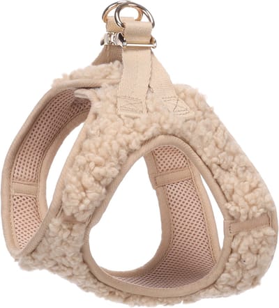 Hond Harnas Step&Go Pookie Beige L 32-37cm 42-46cm - Teddy Hondetuigje