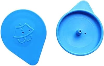 Ruitensproeier Deksel - Reservoir Cap - Auto Onderhoud - Betrouwbare Bescherming - 1x1x1 cm - Zwart