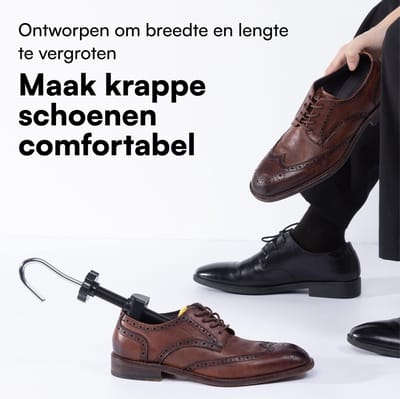 Store_8 - Schoenspanner Set voor Heren Schoenen - Schoenoprekker en Verbreder - Schoenverzorging voor Bunionproblemen - Ideaal voor Elke Schoen...