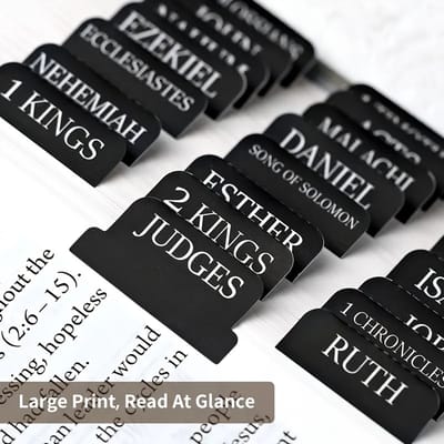 VANDAAG VERZONDEN - Bijbel Tabbladen - Cor&Sinho® – Bijbelboeken - Christelijk - Bijbel - Genesis - Organizer - Tabstickers - Tab Tabs - Bijbelstudie - Biblejournaling