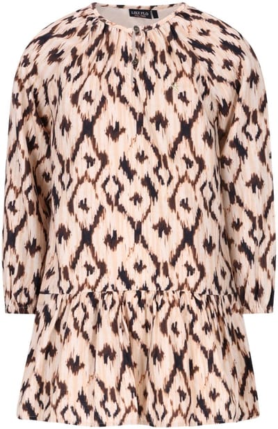 Like Flo winter jurk meisjes - beige/bruin - Meau
