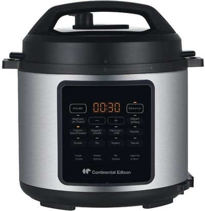 Continental Edison – CEMCSP10006L – Multicooker – Druk – 6 liter