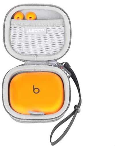 RLSOCO Case Hoes voor Beats Powerbeats Pro 2 draadloze oortjes met bluetooth - Grijs (Alleen Koffer)