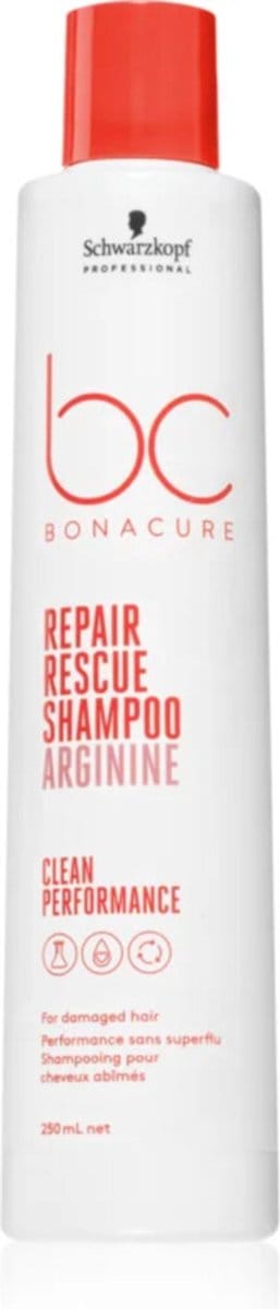 Schwarzkopf Professional Bonacure Repair Rescue Shampoo - 3 x 250 ml - Voordeelverpakking