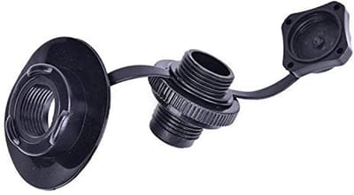 Allecto - Opblaasbare Bootklep Caps - Schroef Ventiel voor Kajaks en Boten - Set van 5 - Waterdicht - Duurzaam - Eenvoudige installatie - Geschikt ...