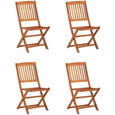 vidaXL 13-delige Tuinset 280x90x75 cm massief acaciahout