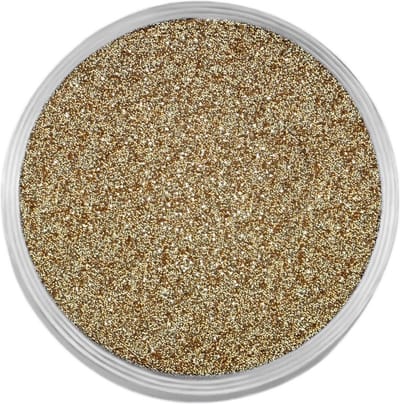 Quiges RVS Verwisselbare Mini Munt met Glitters Zandkleur - SLSRC037