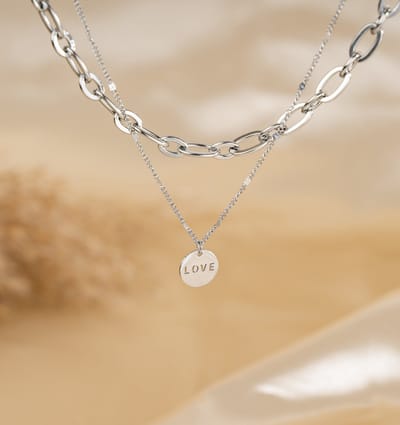 Ketting 'Lovely' | Stainless Steel